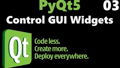 Python Beginners - Control GUI Widgets - Part 03 #coding #programming #pythonprogramming