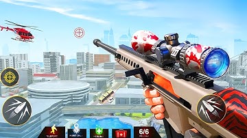 Sniper Shot 3D: Offline Gun Shooting Game _ Android GamePlay #3