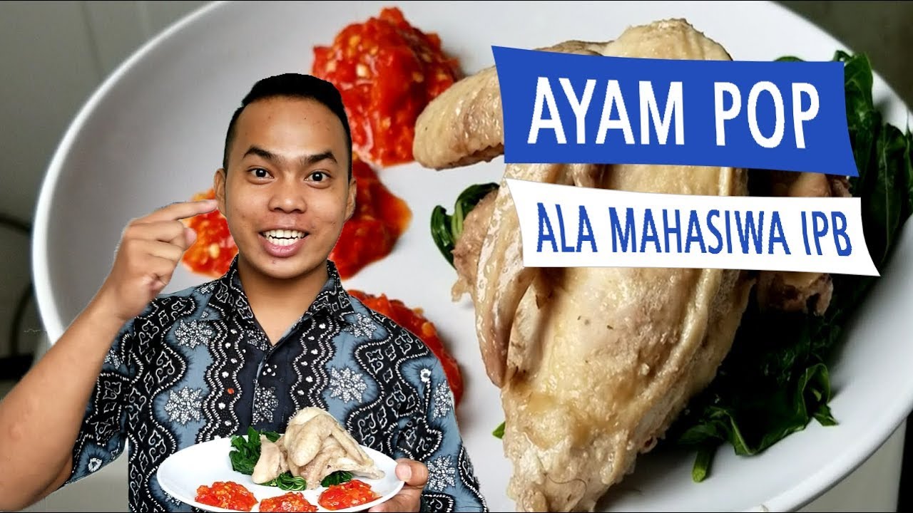 Resep Cara Membuat Ayam Pop Padang ORIGINAL - YouTube