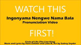 Circle of Life Two-Part WATCH THIS FIRST!