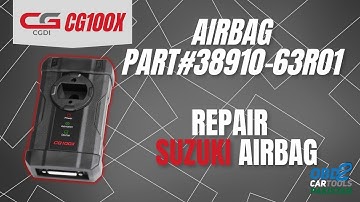 CGDI CG100X | Airbag Part #38910-63R01 Repair for Suzuki | OBD2CARTOOLS Pakistan
