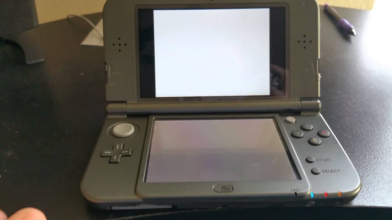 R4i 3DS RTS White Screen. - YouTube