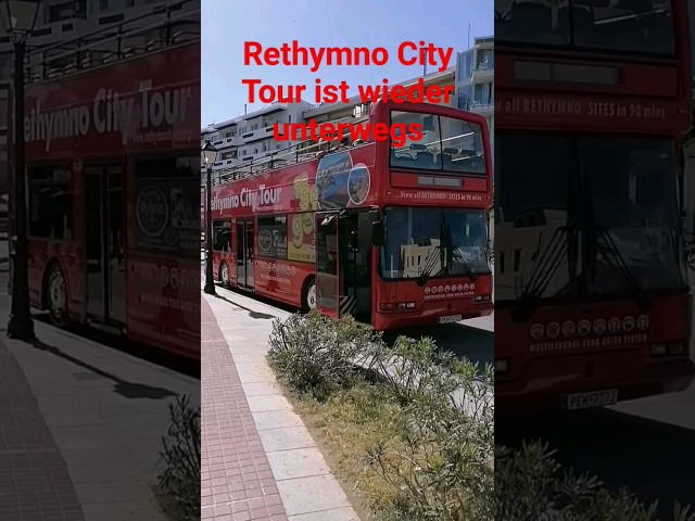 Rethymno City Tour ist wieder unterwegs #kreta #shortvideo #urlaub #travel #shorts