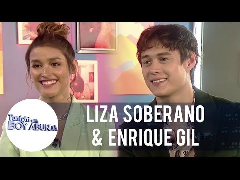 Liza Soberano and Enrique Gil reveal where their first kiss happened | TWBA