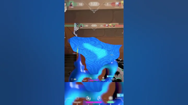 Reyna 1v3 Clutch in Ascent #valorant #shorts