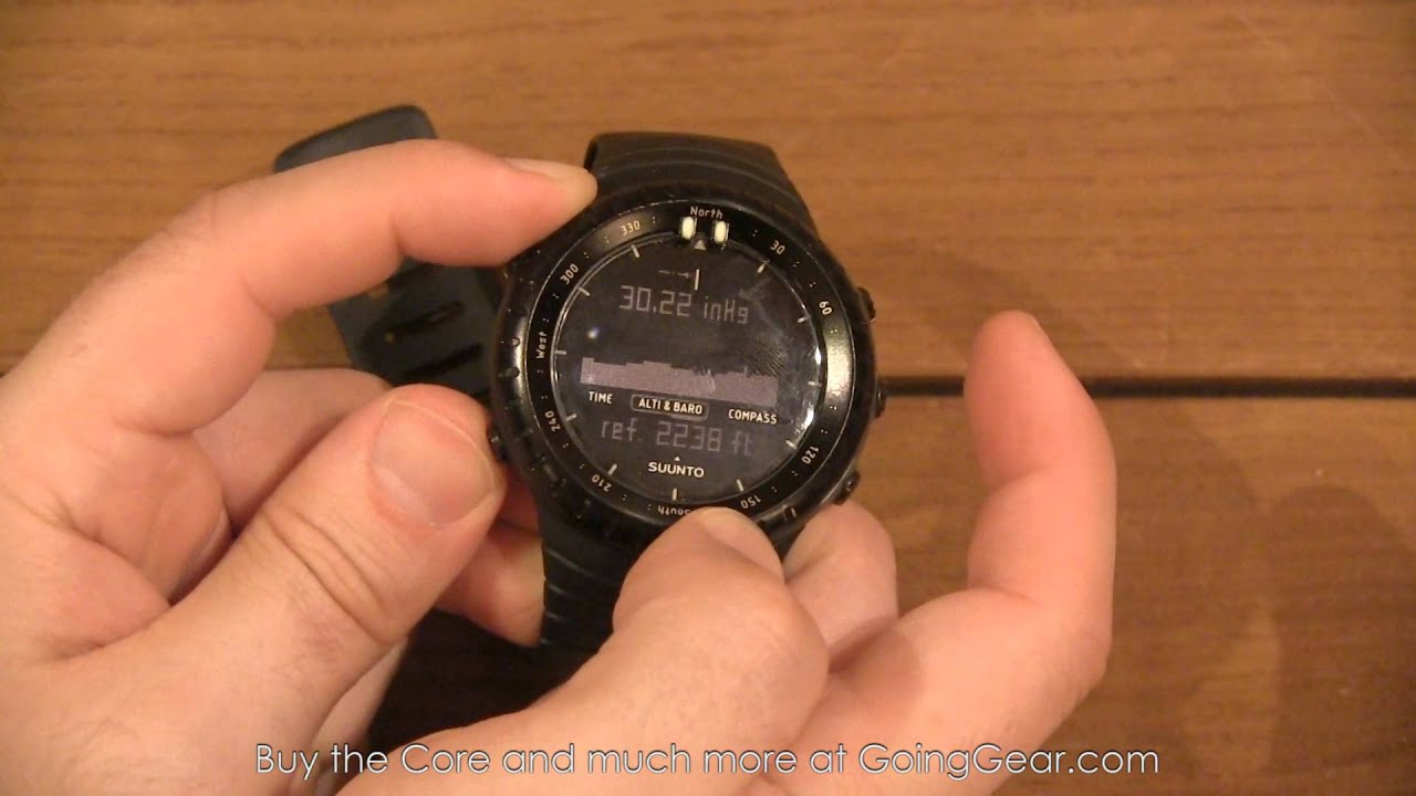 suunto core all black military review