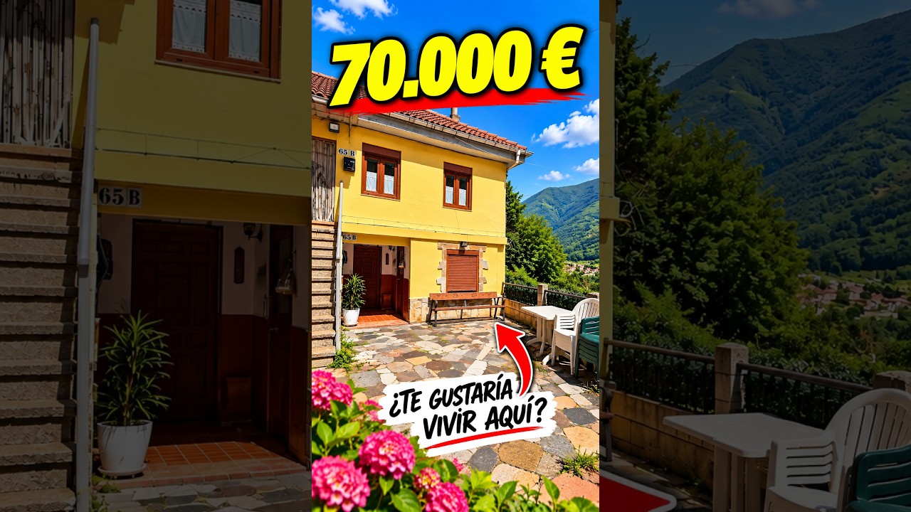 ¿COMPRARÍAS esta CASA en ASTURIAS por 70.000 €? 🏡😱 #ventacasa #inmobiliaria #realestate #casabarata