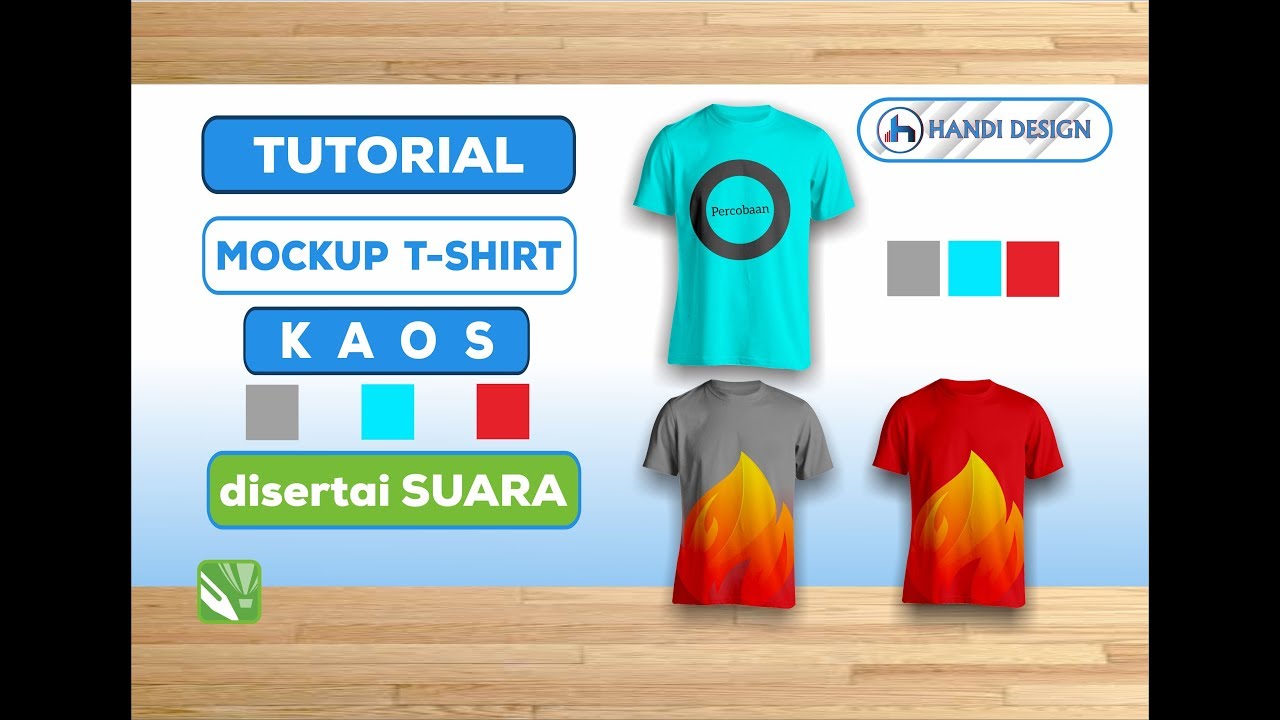 Download Cara Membuat Mock Up Kaos/ Jersey dengan Corel Draw X7 ...