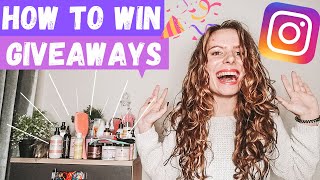 How to ACTUALLY Win Instagram Giveaways 2021 | My Technique/Method