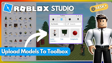 How to upload your model to Toolbox in Roblox Studio