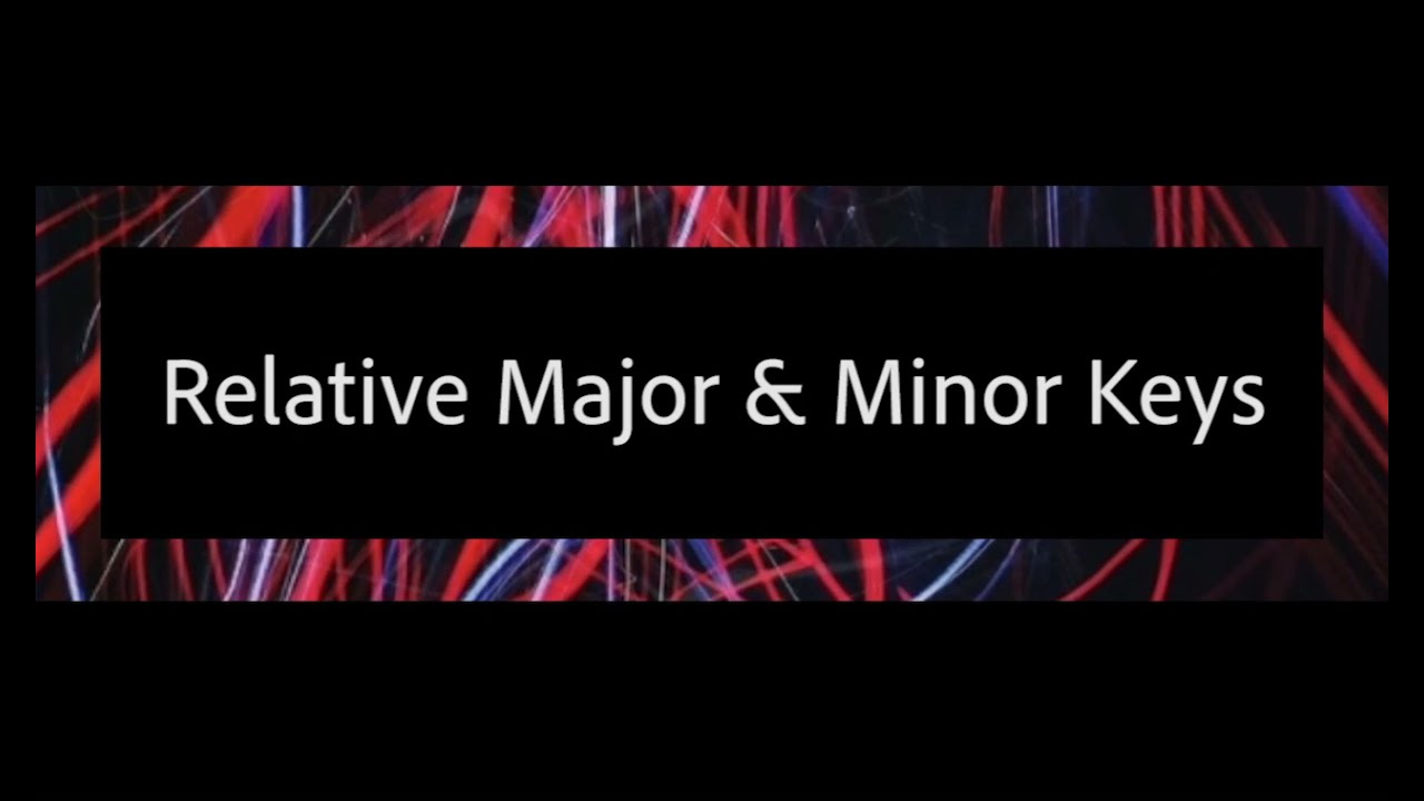 Relative Major and Minor