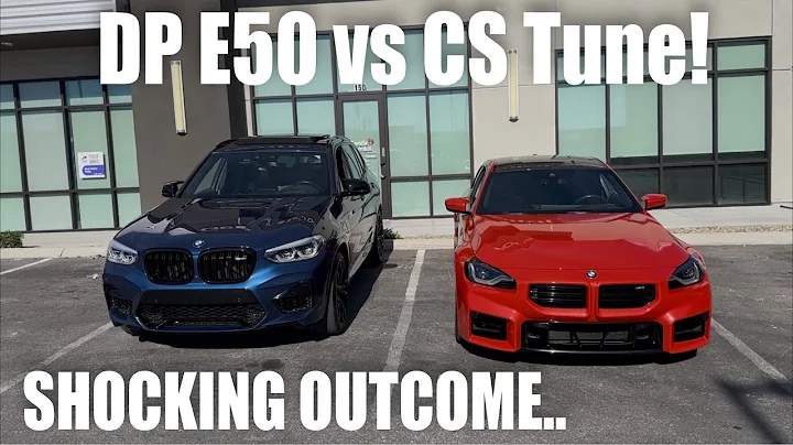 RACE: 2024 BMW M2 (CS Tune) vs 2021 BMW X3M Comp DP E50!