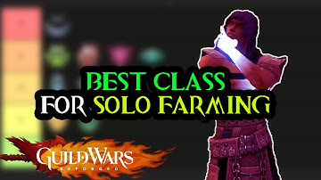 Solo Farm Profession Tier List - Guild Wars Reforged