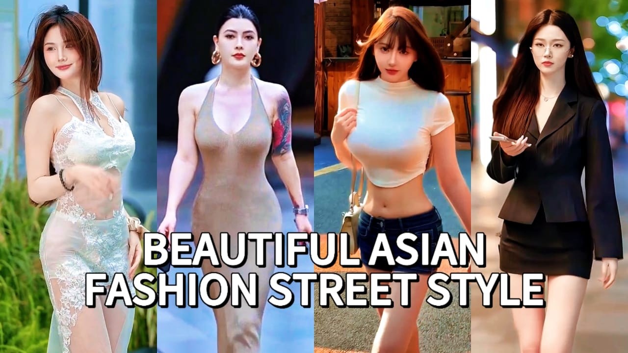 TOP Beautiful Chinese Girl | Chinese Street Fashion eps.57
