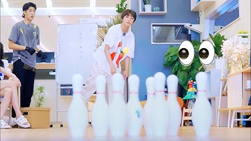 [Eng sub] Zhang Xingte & friends play funny bowling challenge【张星特x朋友】盲盒保龄球挑战：用奇怪的东西打保龄球！《桃花坞开放中》CUT