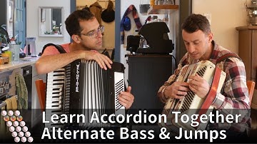 Alternate Bass Technique & Bass Jumps - Virtual Accordion Lesson 4