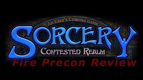 Sorcery TCG Fire Precon Breakdown