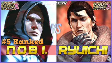 T8 ▰ NOBI (#5 Ranked Steve) Vs RYUICHI (High Ranked Dragunov) ▰ Tekken 8 High Level Gameplay