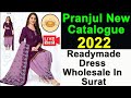    pranjul new catalogue 2022  pranjul readymade dress wholesale in surat