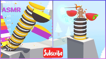 ASMR Slice it All 🍀| Mobile Gameplay, Walkthrough, IOS and Android, all levels