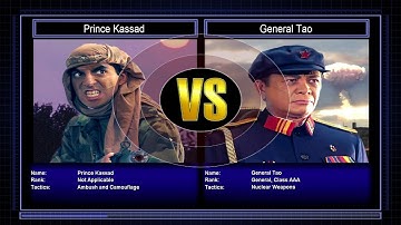 Command&Conquer: Generals: Zero Hour - Kassad vs Tao