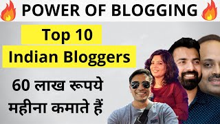 Top 10 Indian Bloggers of 2022 🔥