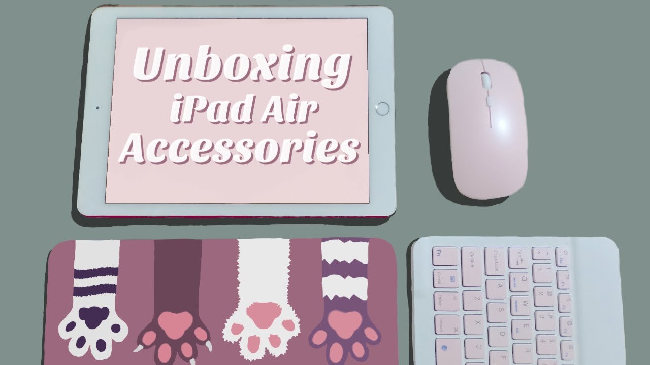 Unboxing iPad Air Cheap Accessories Haul from Shopee + aesthetic | Sakura Kissu