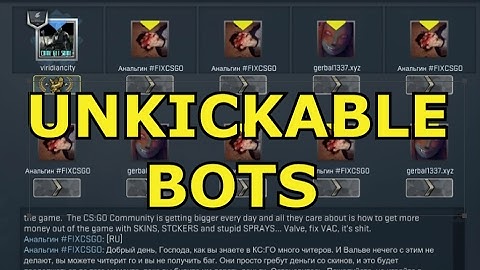 The Unkickable Bots that join your Lobby