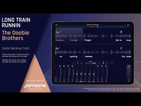 Guitar Backing Track | Long Train Runnin' - The Doobie Brothers