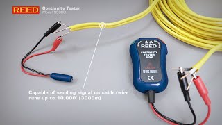 Testeur de continuité compact professionnel - REED Instruments