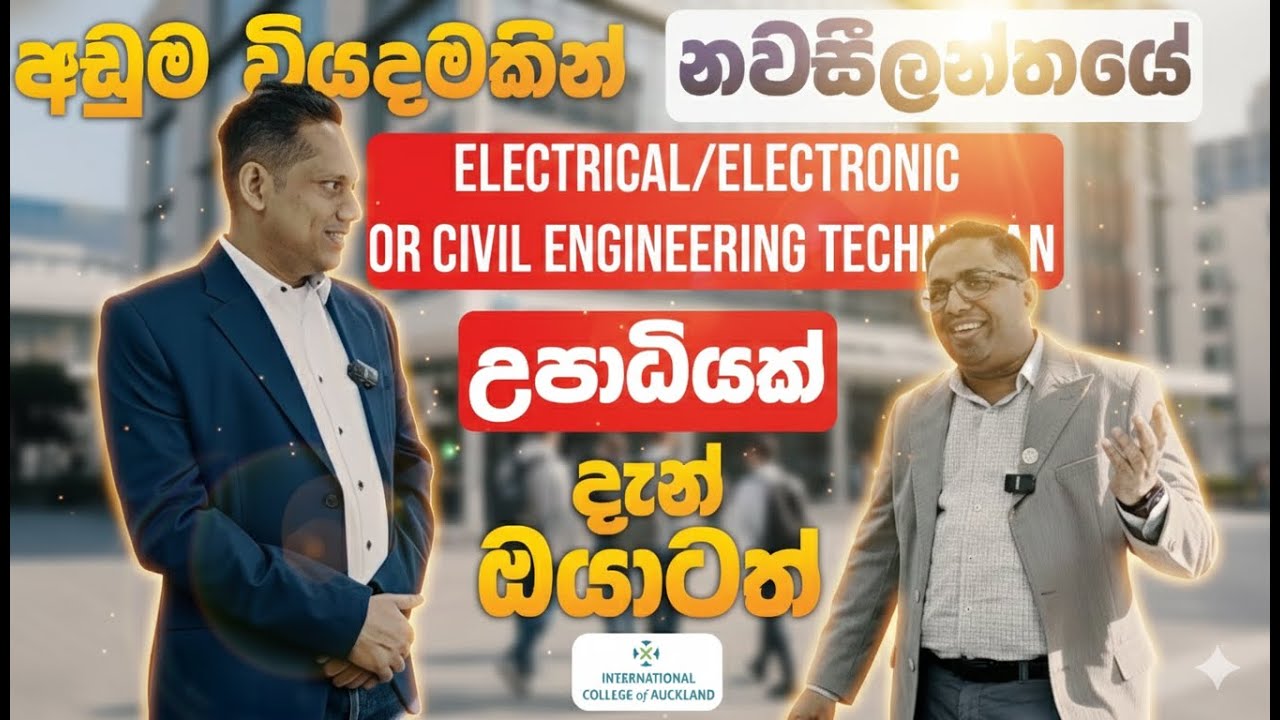 අඩු වියදමකින් නවසීලන්තයේ හොදම උපාධියක් | A Good Degree at a Low Cost
