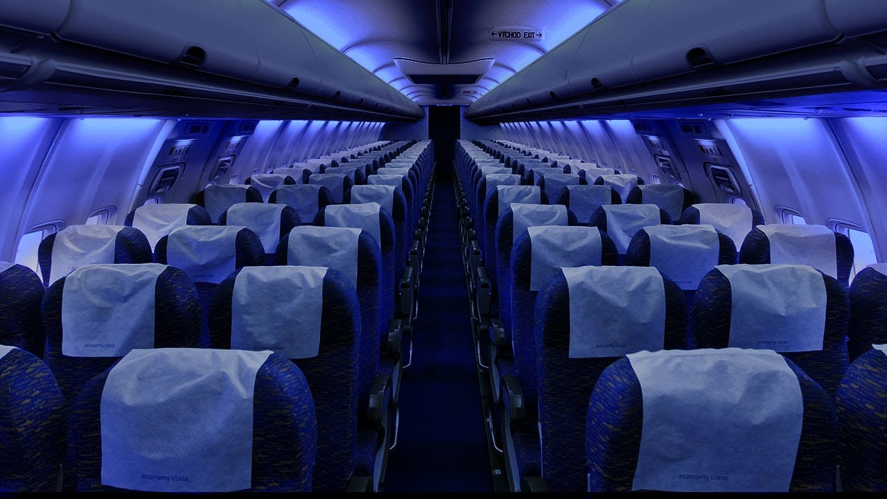 Airplane Cabin White Noise Jet Sounds  Great for Sleeping Studying Reading  Homework  10 Hours