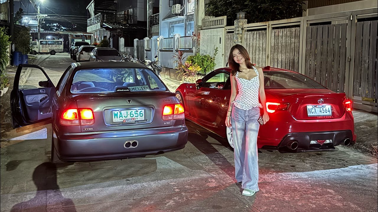 New Year vlog! and new clear tail lights for my Civic