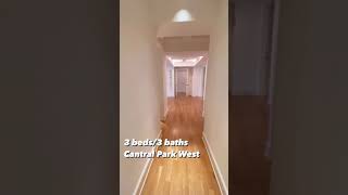 Central Park West Apartment for Rent in NYC