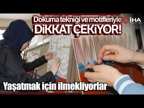 Sivas Kilimi’ni Yaşatmak İçin İlmikliyorlar