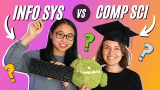Computer Science vs Information Systems - which degree is right for you? W/ @TechwithLucy