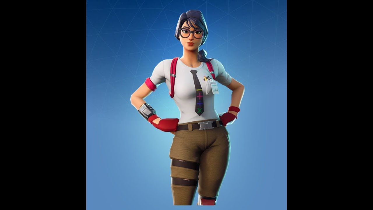 Fortnite Maven skin (Calculator Crew set)!