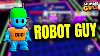 NEW ROBOT GUY SKIN GAMEPLAY IN STUMBLE GUYS