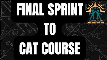 Final Sprint to CAT 2025 LAUNCHED |Learn the art of Test Taking | QA| DILR | VARC |Anastasis Academy