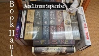 Book Haul - September 2012