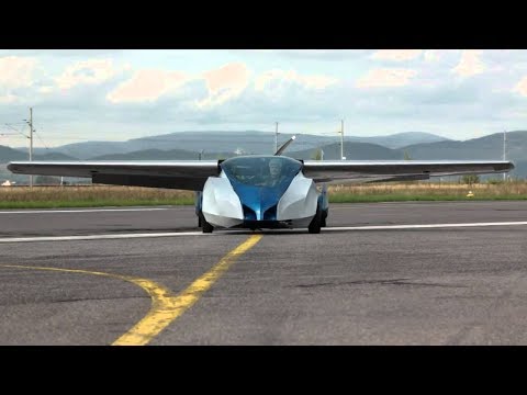 Dünyanın İlk Gerçek Uçan Arabası Aeromobil