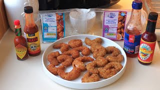 Salt & Pepper And Garlic & Herb Breaded King Prawns with Gift Hot Sauces | ALDI | New | Food Review