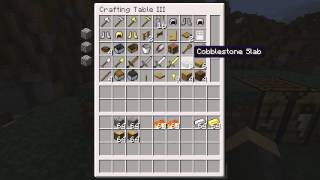 Crafting Table III Mod (Upgraded Workbench)