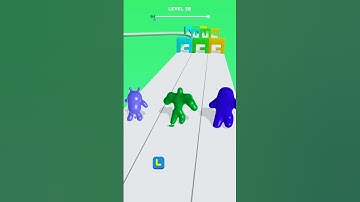 Blob Shifter 3D Level 58 , best cool game ever #games #gaming #mobilegame #funny #shorts