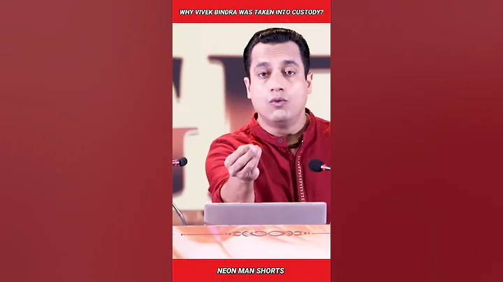 Why Vivek Bindra was taken into CUSTODY by POLICE...? | Dr Vivek Bindra Motivational Speaker #shorts