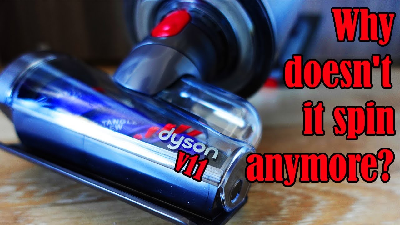Dyson V11 Brush bar not spinning PCB repair YouTube