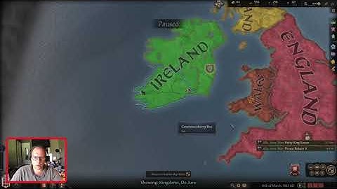 Noob Island (Newbie Island aka Ireland) in a CKII (Crusader Kings III) Let