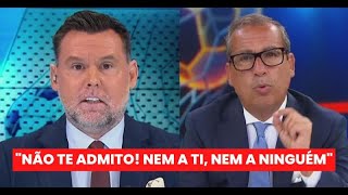 Peixeirada forte e feia em direto entre Maniche e Rui Santos #fcporto #porto #benfica #sporting