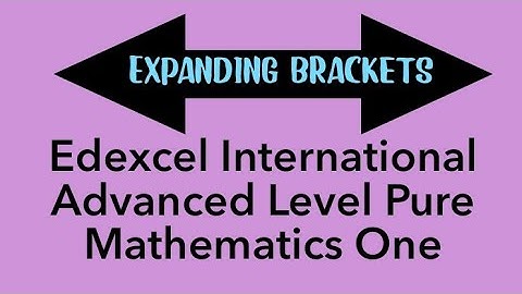 Expanding brackets - EASY LEARNING