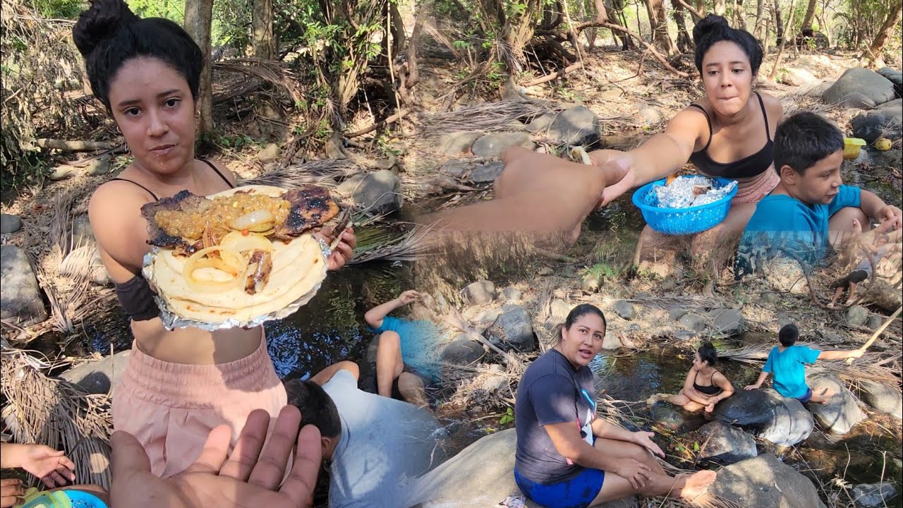 NOS FUIMOS AL RIO Y YEBAMOS COMIDA Y NOS ASUSTARON 😱